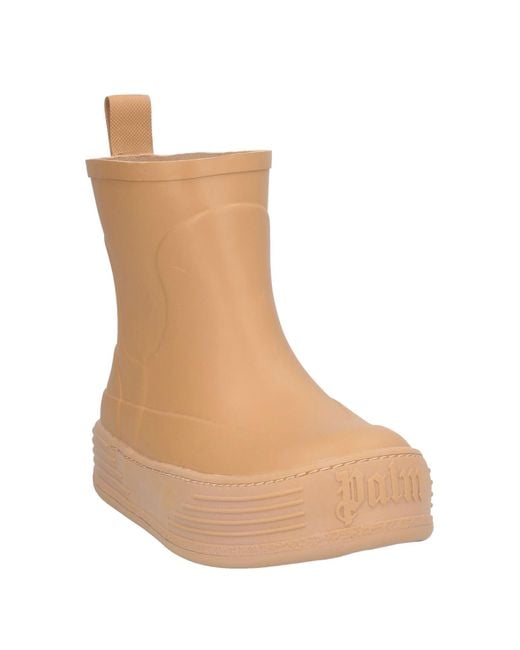 Palm Angels Brown Ankle Boots