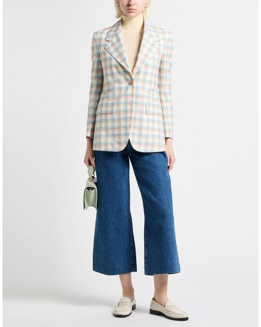 Thom Browne White Blazer