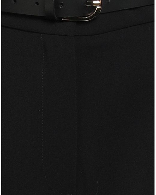 Motel Black Pants Polyester, Viscose, Elastane