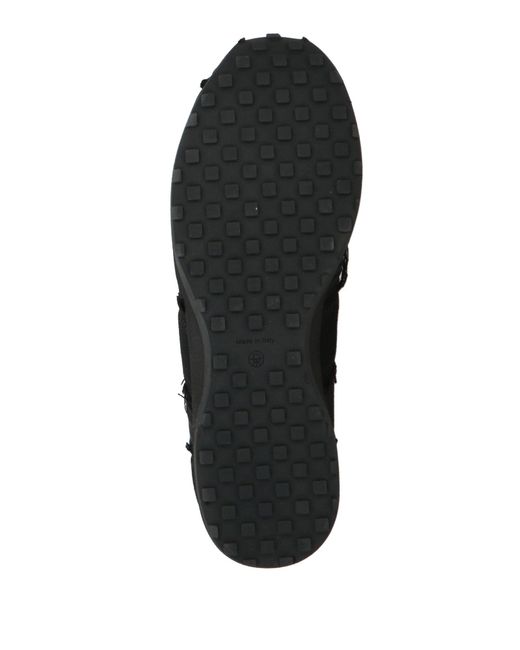The Row Black Sneakers Textile Fibers