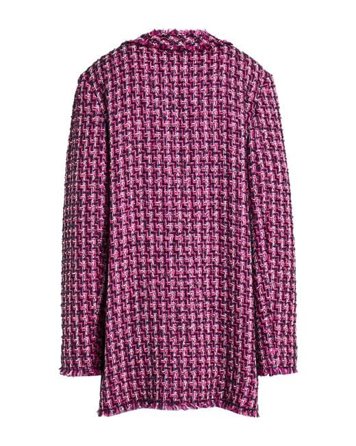 Dolce & Gabbana Purple Jacke & Anorak