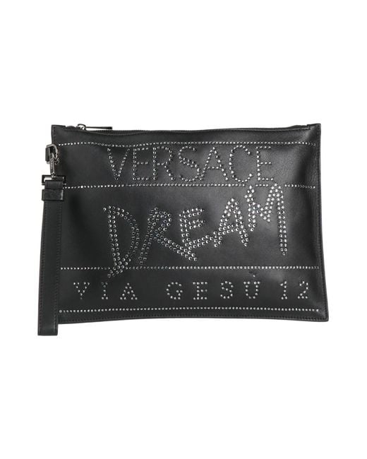 Borsa A Mano di Versace in Black