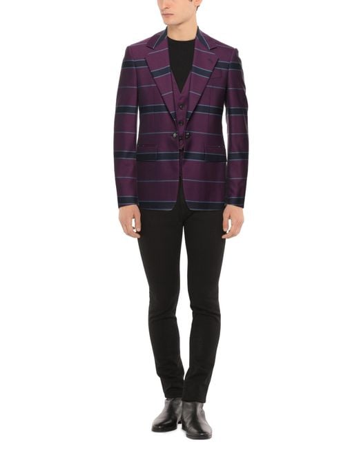 Vivienne Westwood Purple Suit Jacket for men