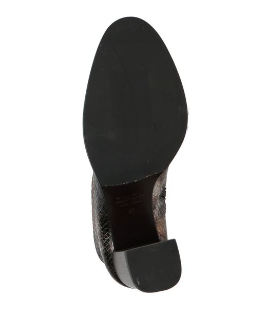 Ras Brown Ankle Boots Leather