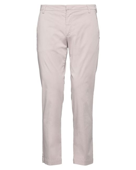 Entre Amis Pink Pants Cotton, Polyester, Elastane for men