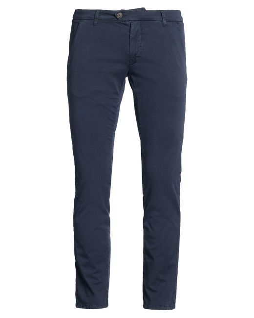 Roy Rogers Blue Pants Cotton, Elastane for men
