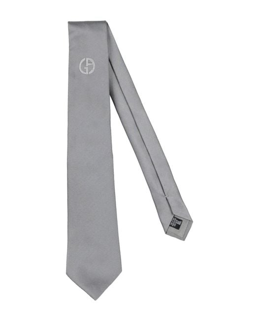 Giorgio Armani Gray Ties & Bow Ties for men