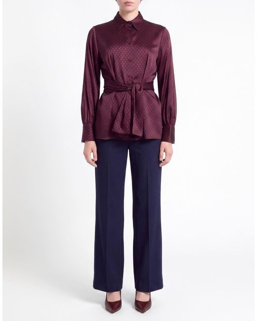 Kaos Purple Shirt Polyester