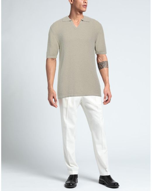 Rossopuro White Jumper for men