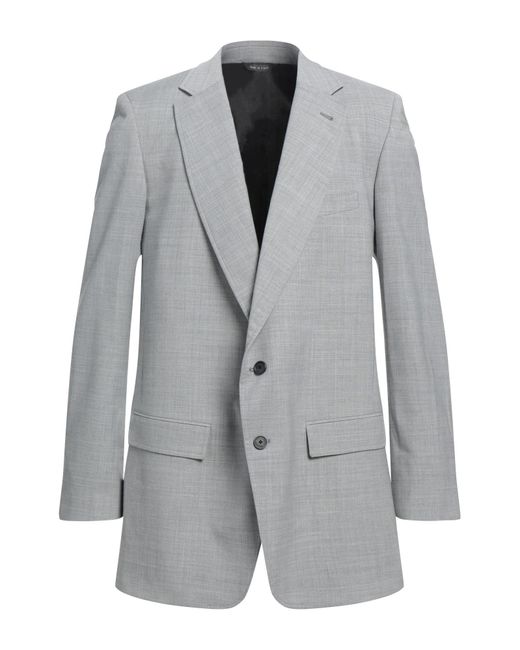 Les Hommes Gray Suit Jacket for men