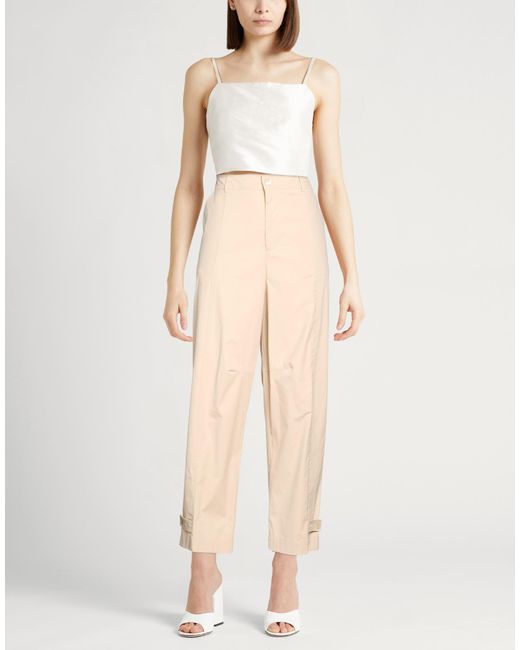 Semicouture Natural Trouser