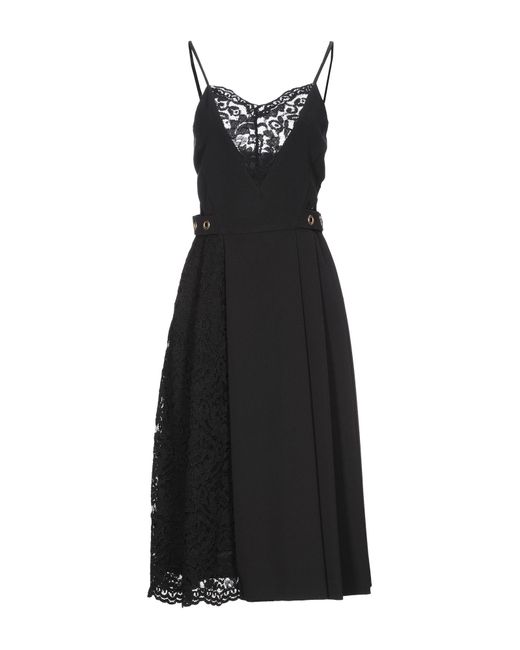 Custoline Black Midi Dress
