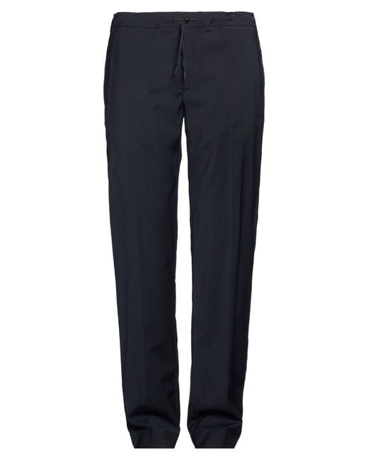 Sandro Blue Midnight Pants Wool, Polyester, Elastane for men