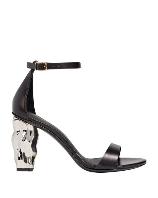 FRAME Black Sandals Leather