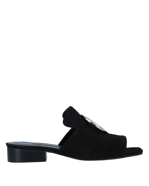 Dorateymur Black Sandals Soft Leather