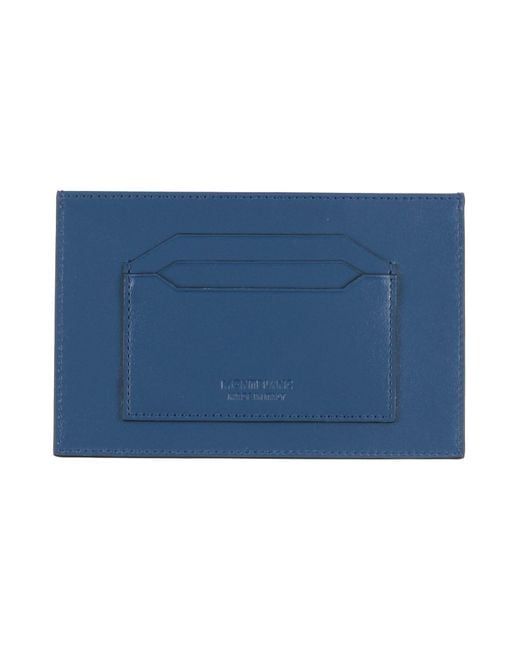 Montblanc Blue Cardholder Leather