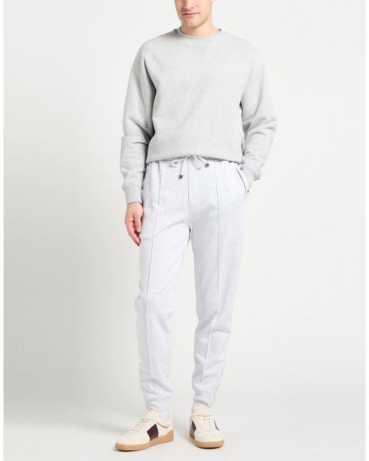 Brunello Cucinelli Gray Pants for men