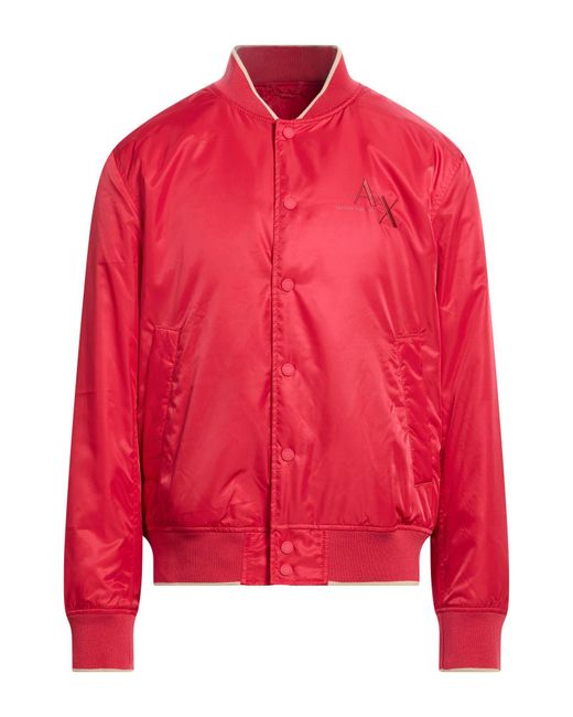 ARMANI EXCHANGE Red Jackets for men