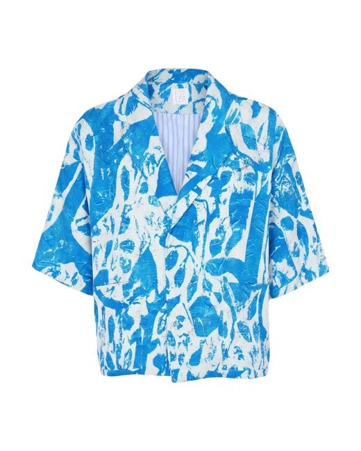 Stella Jean Blue Blazer