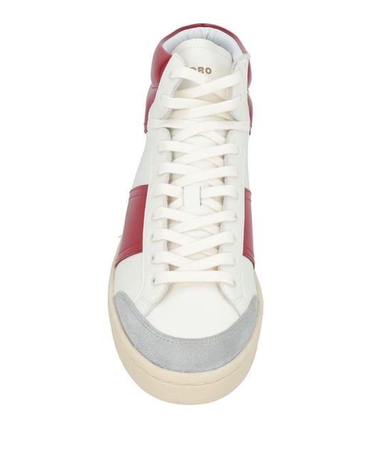 Sandro Pink Sneakers Leather for men