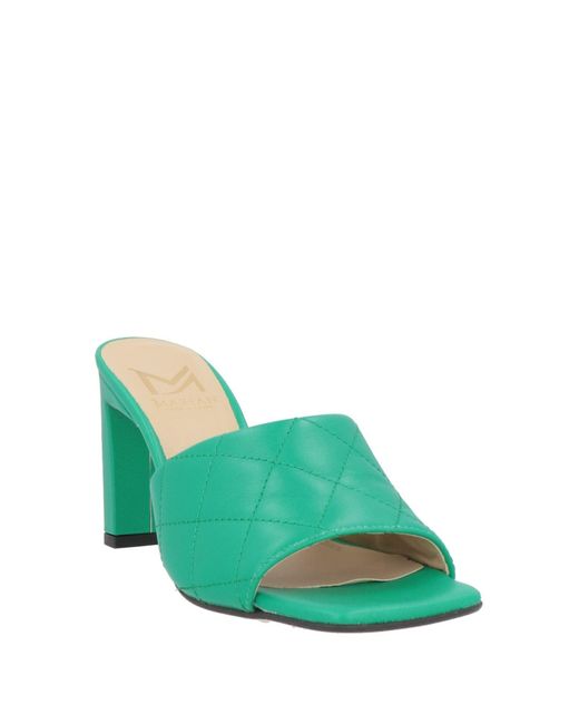 Marian Green Sandals