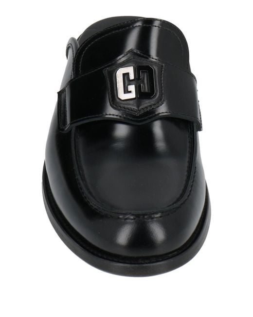Giovanni Conti Black Mules & Clogs for men