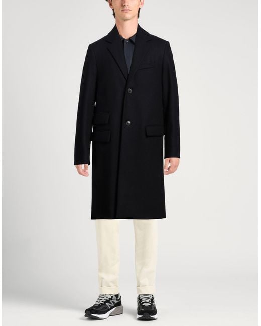 Zadig & Voltaire Black Coat Wool, Polyamide for men