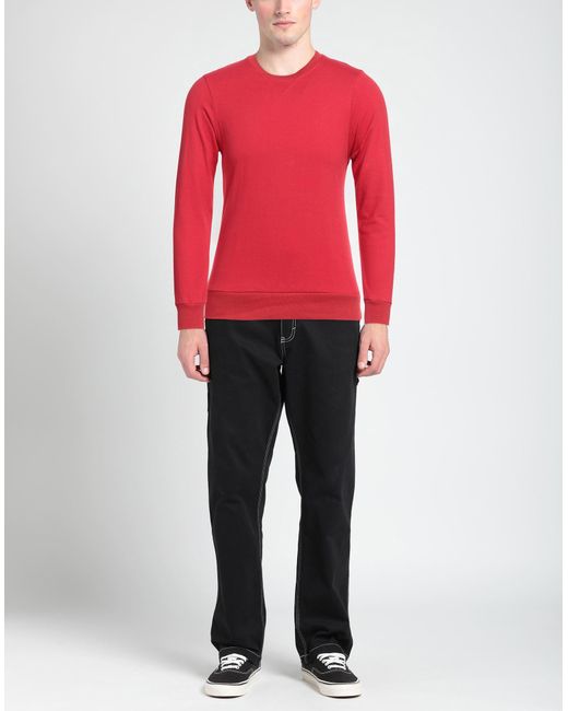 Eleventy Red Sweatshirt for men