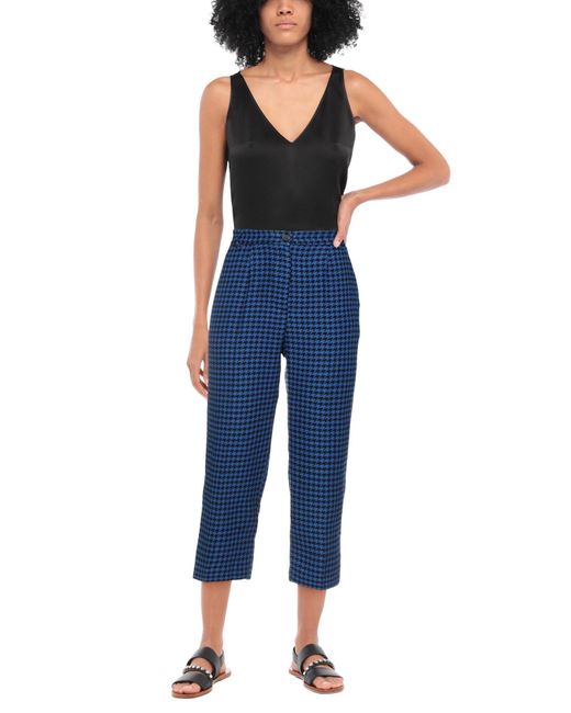 ViCOLO Blue Pants Cotton, Polyester