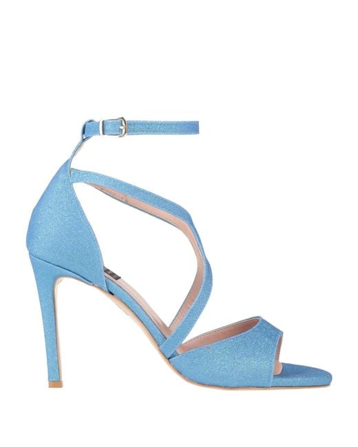 Islo Isabella Lorusso Blue Azure Sandals Textile Fibers
