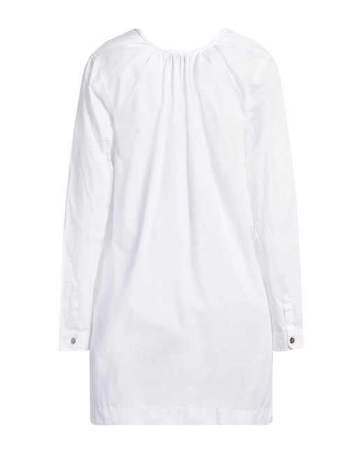 Ganni White Mini Dress
