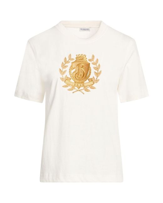 Burberry White T-Shirts