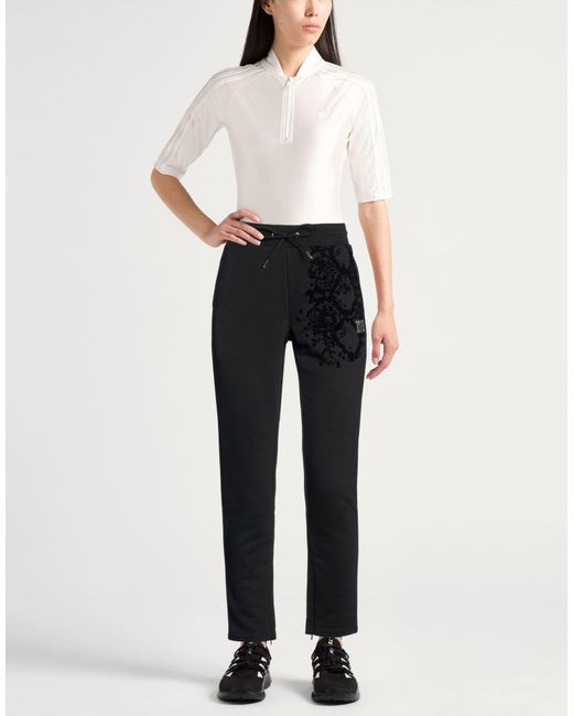 EA7 Black Pants Cotton, Polyester