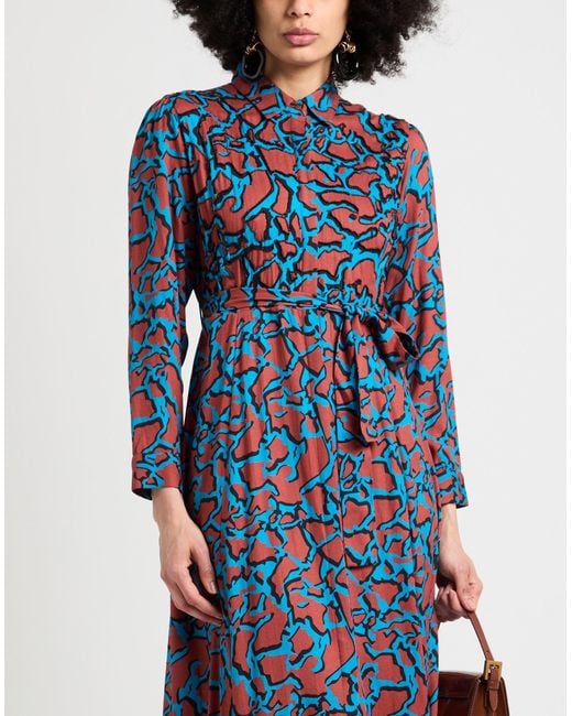 CONNOR & BLAKE Blue Maxi-Kleid