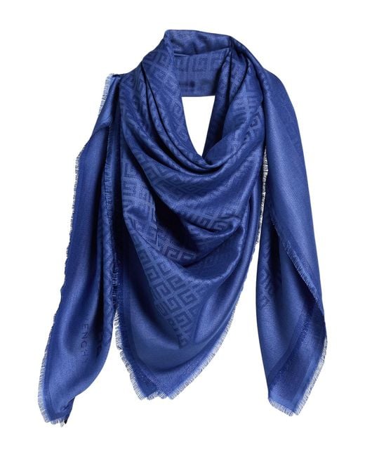 Givenchy Blue Scarves