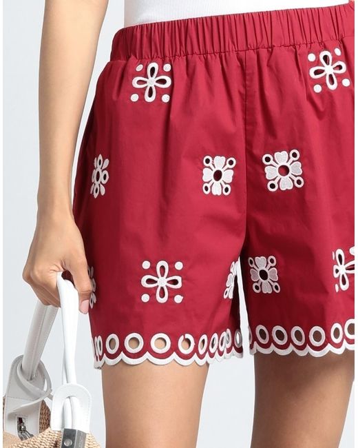 RED Valentino Red Shorts & Bermuda Shorts