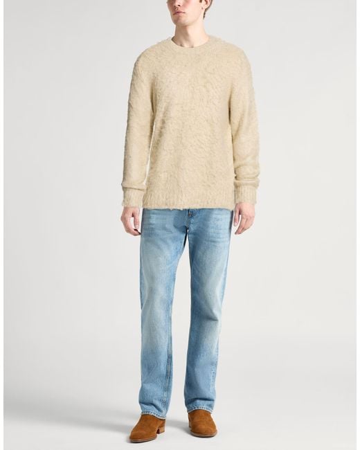 Roberto Collina Natural Ivory Sweater Silk for men