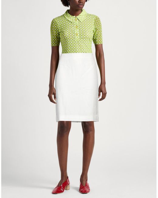BCBGMAXAZRIA White Mini Skirt