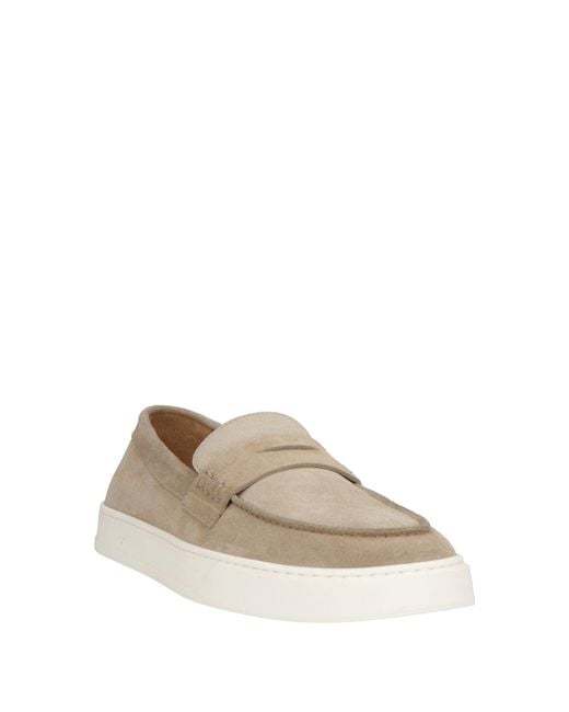 Doucal's White Loafers Leather for men