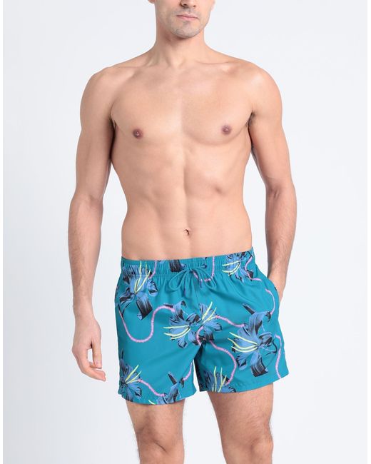 Sundek Blue Swim Trunks for men