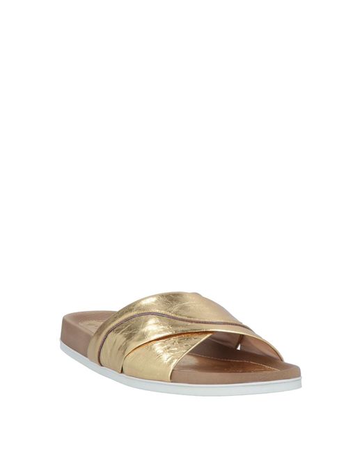Rodo Metallic Sandals
