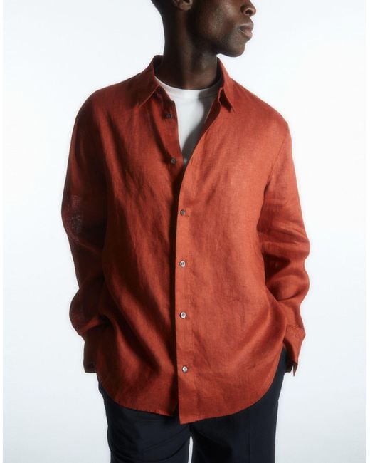 COS Red Shirt for men