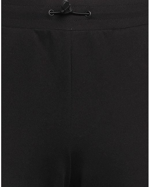 EA7 Black Pants Cotton, Polyester, Elastane for men