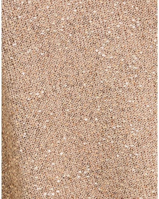SIMONA CORSELLINI Natural Mini Dresses