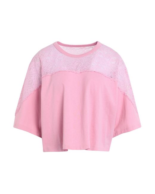 T-shirt di RED Valentino in Pink