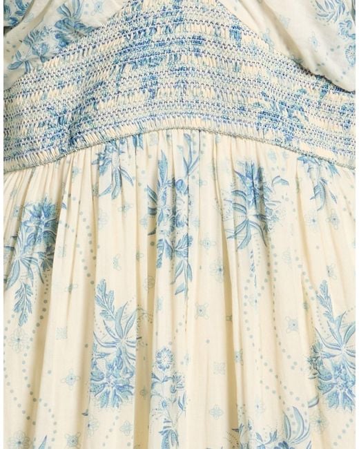 Free People White Ivory Maxi Dress Cotton