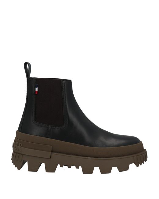 Moncler Black Ankle Boots for men
