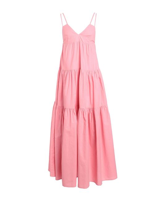 Vestido largo WEILI ZHENG de color Pink