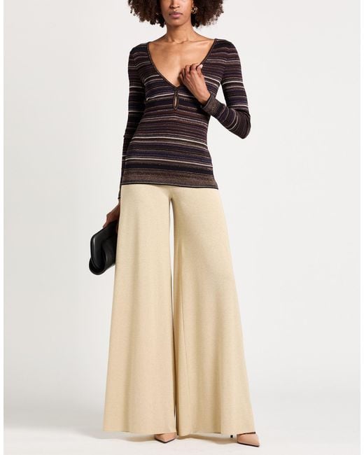 Missoni Black Dark Sweater Viscose, Wool, Metal Fiber