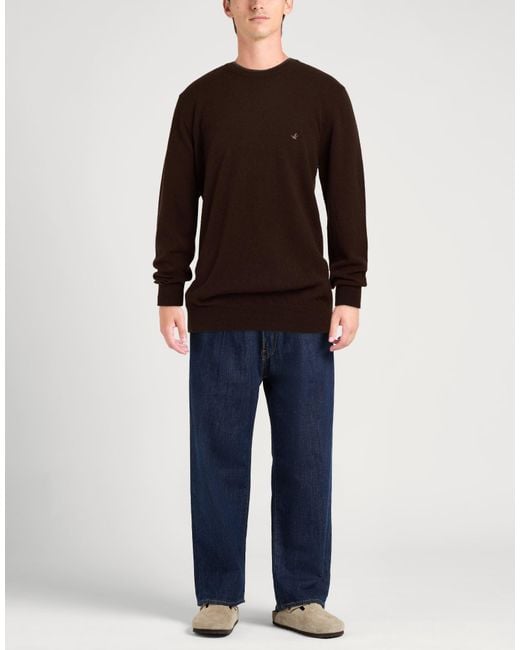 Pullover di Brooksfield in Brown da Uomo